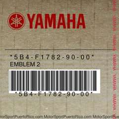 5B4-F1782-90-00 Original OEM YAMAHA