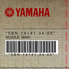 5BN-14141-34-00 Original OEM YAMAHA