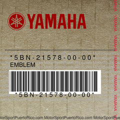 5BN-21578-00-00 Original OEM YAMAHA