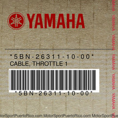 5BN-26311-10-00 Original OEM YAMAHA