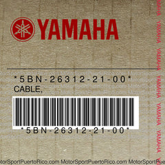 5BN-26312-21-00 Original OEM YAMAHA