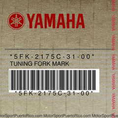 5FK-2175C-31-00 Original OEM YAMAHA