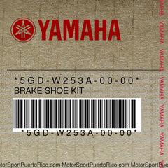 5GD-W253A-00-00 Original OEM YAMAHA