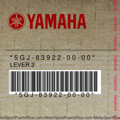 5GJ-83922-00-00 Original OEM YAMAHA