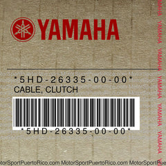 5HD-26335-00-00 Original OEM YAMAHA