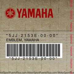 5JJ-2153E-00-00 Original OEM YAMAHA