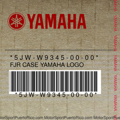 5JW-W9345-00-00 Original OEM YAMAHA