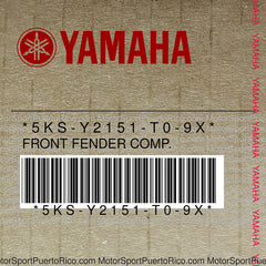 5KS-Y2151-T0-9X Original OEM YAMAHA