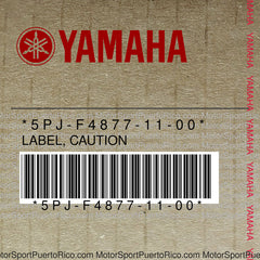 5PJ-F4877-11-00 Original OEM YAMAHA