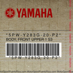 5PW-Y283G-20-P2 Original OEM YAMAHA