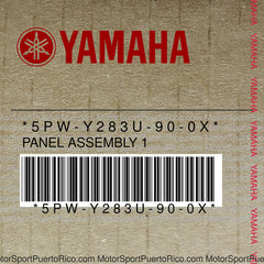5PW-Y283U-90-0X Original OEM YAMAHA