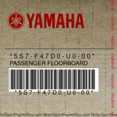 5S7-F47D0-U0-00 Original OEM YAMAHA