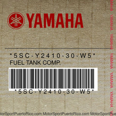 5SC-Y2410-30-W5 Original OEM YAMAHA