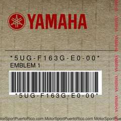 5UG-F163G-E0-00 Original OEM YAMAHA