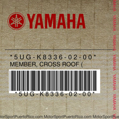 5UG-K8336-02-00 Original OEM YAMAHA