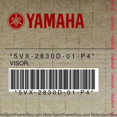 5VX-2830D-01-P4 Original OEM YAMAHA