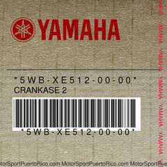 5WB-XE512-00-00 Original OEM YAMAHA