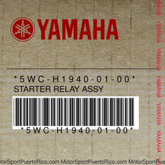 5WC-H1940-01-00 Original OEM YAMAHA