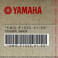 5WG-F1552-01-00 Original OEM YAMAHA