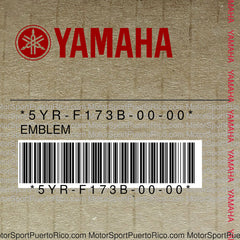 5YR-F173B-00-00 Original OEM YAMAHA
