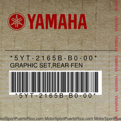 5YT-2165B-B0-00 Original OEM YAMAHA