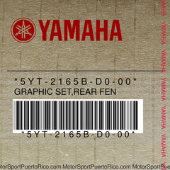5YT-2165B-D0-00 Original OEM YAMAHA