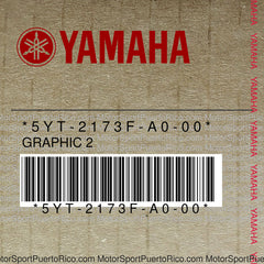 5YT-2173F-A0-00 Original OEM YAMAHA
