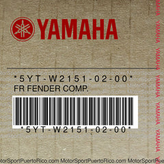 5YT-W2151-02-00 Original OEM YAMAHA