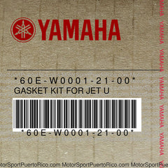60E-W0001-21-00 Original OEM YAMAHA