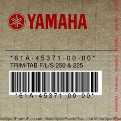 61A-45371-00-00 Original OEM YAMAHA