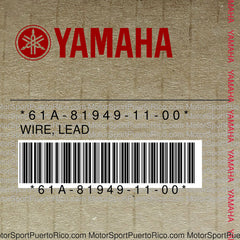 61A-81949-11-00 Original OEM YAMAHA