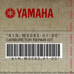 61N-W0093-01-00 Original OEM YAMAHA