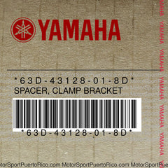 63D-43128-01-8D Original OEM YAMAHA