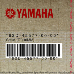 63D-45577-00-00 Original OEM YAMAHA
