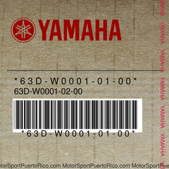 63D-W0001-01-00 Original OEM YAMAHA