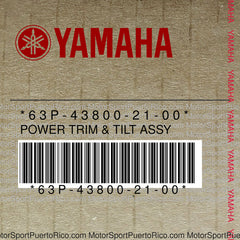 63P-43800-21-00 Original OEM YAMAHA