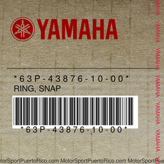 63P-43876-10-00 Original OEM YAMAHA