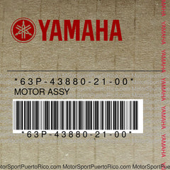 63P-43880-21-00 Original OEM YAMAHA