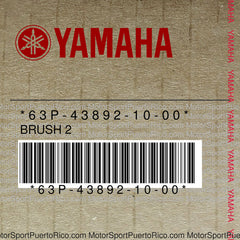63P-43892-10-00 Original OEM YAMAHA