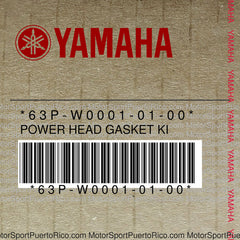 63P-W0001-01-00 Original OEM YAMAHA