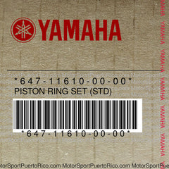 647-11610-00-00 Original OEM YAMAHA