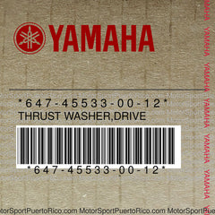 647-45533-00-12 Original OEM YAMAHA