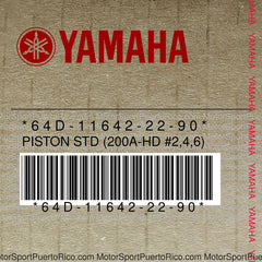 64D-11642-22-90 Original OEM YAMAHA