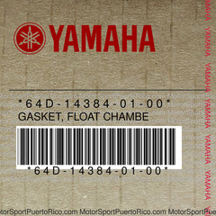 64D-14384-01-00 Original OEM YAMAHA