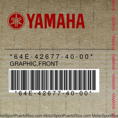 64E-42677-40-00 Original OEM YAMAHA