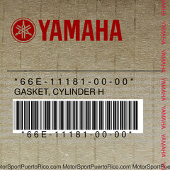 66E-11181-00-00 Original OEM YAMAHA