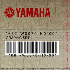 66T-W0070-H0-00 Original OEM YAMAHA