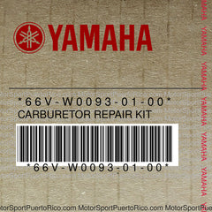 66V-W0093-01-00 Original OEM YAMAHA