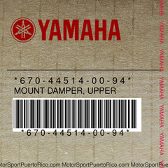 670-44514-00-94 Original OEM YAMAHA