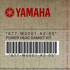 677-W0001-A2-00 Original OEM YAMAHA